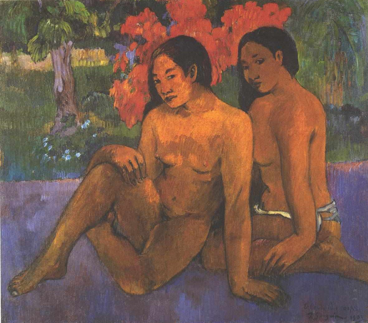 En het goud van hun lichamen door Paul Gauguin