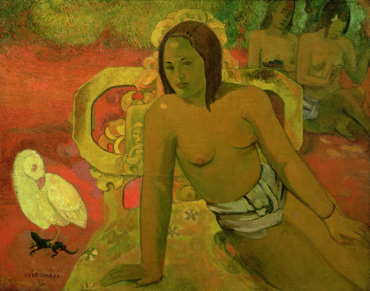 Vairumati, 1897 door Paul Gauguin