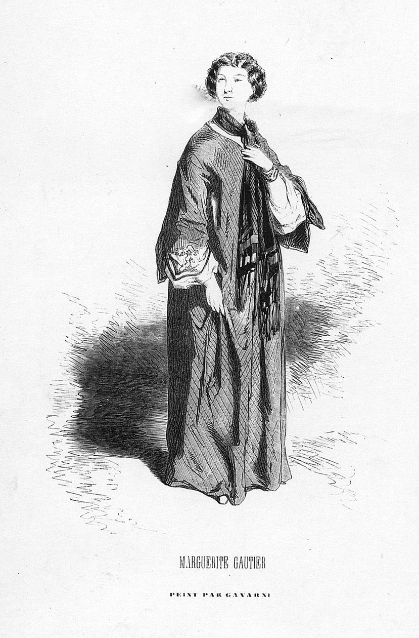 Marguerite Gautier, illustratie uit 