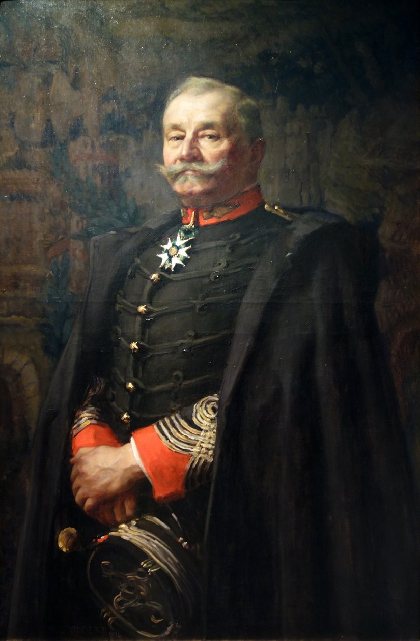 Luitenant-kolonel Joseph Albert Deport 1846-1926, vader van het 75mm kanon door Paul Jobert