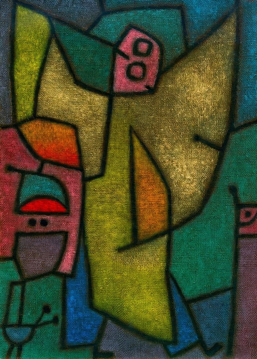 Angelus Militans door Paul Klee