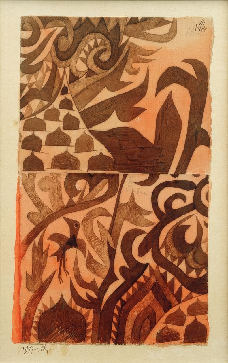 Boekversiering door Paul Klee
