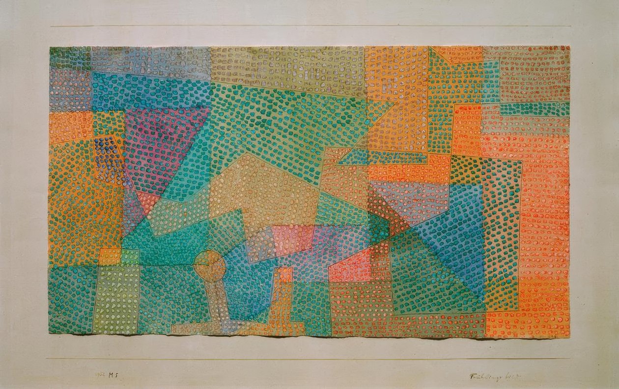 Lentebeeld door Paul Klee