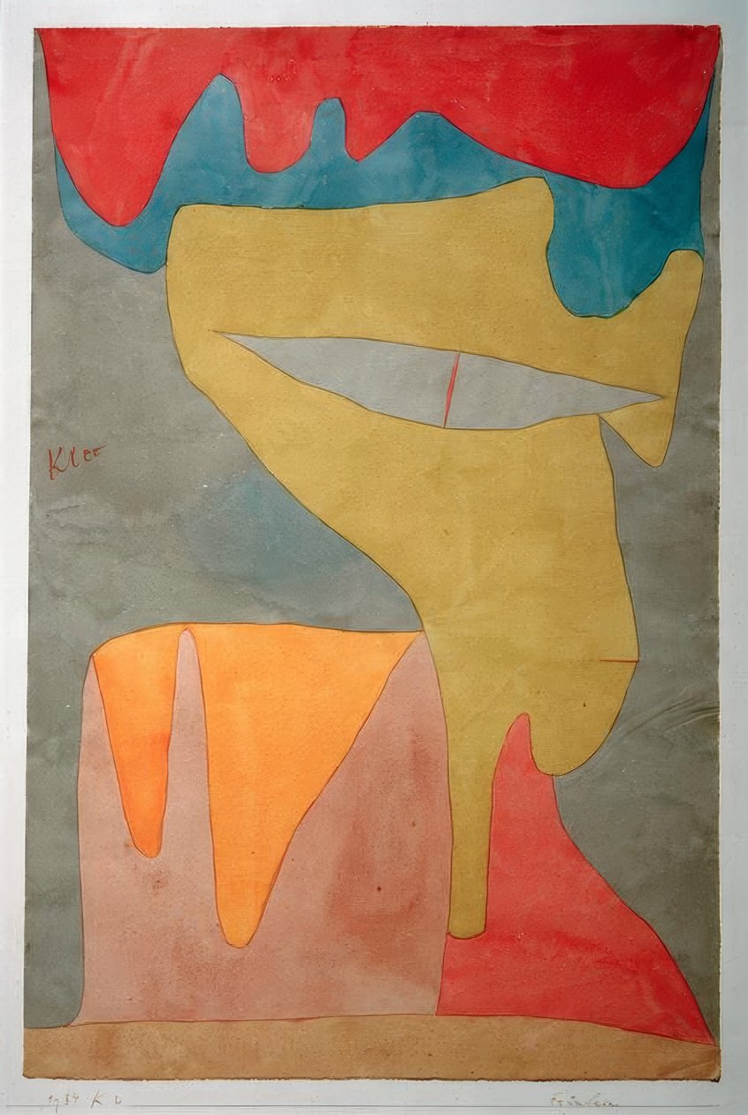 Juffrouw door Paul Klee