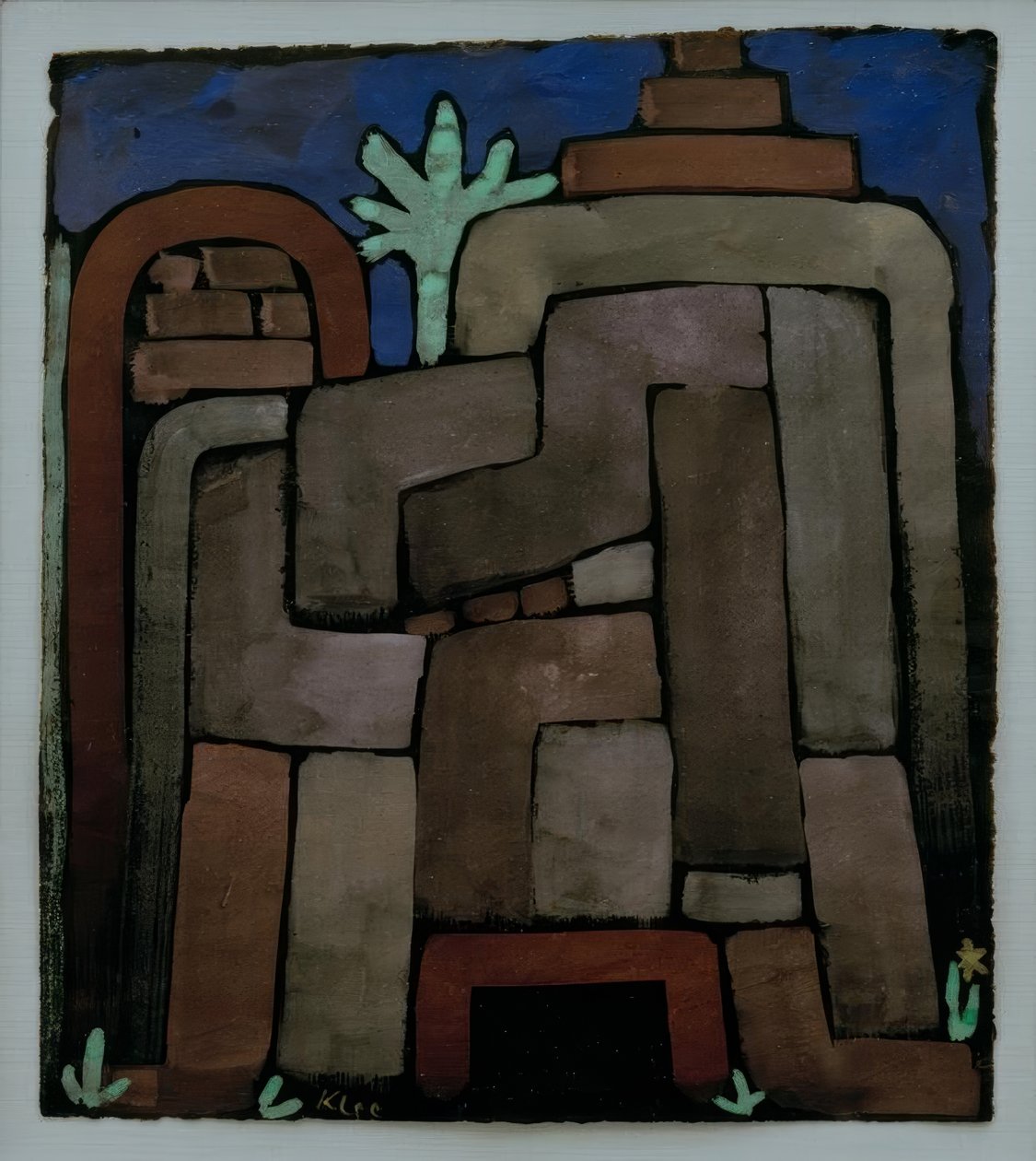 Ilfenburg door Paul Klee