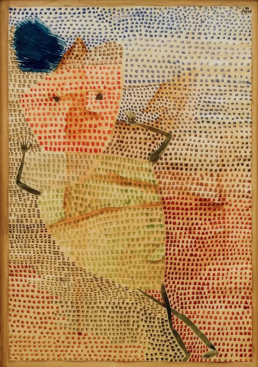 Masker Laus door Paul Klee