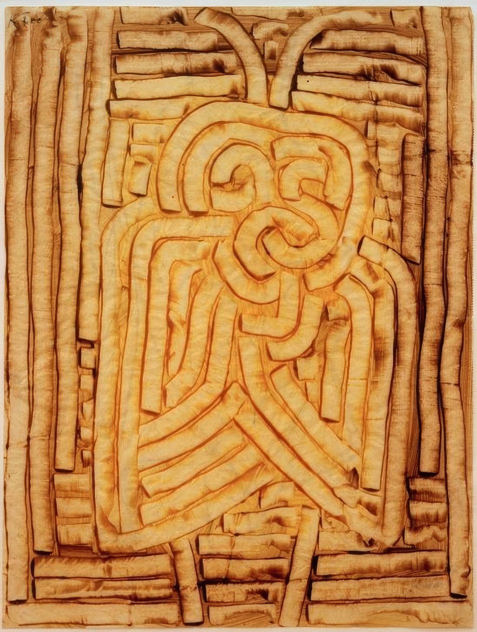 Masker Motte door Paul Klee