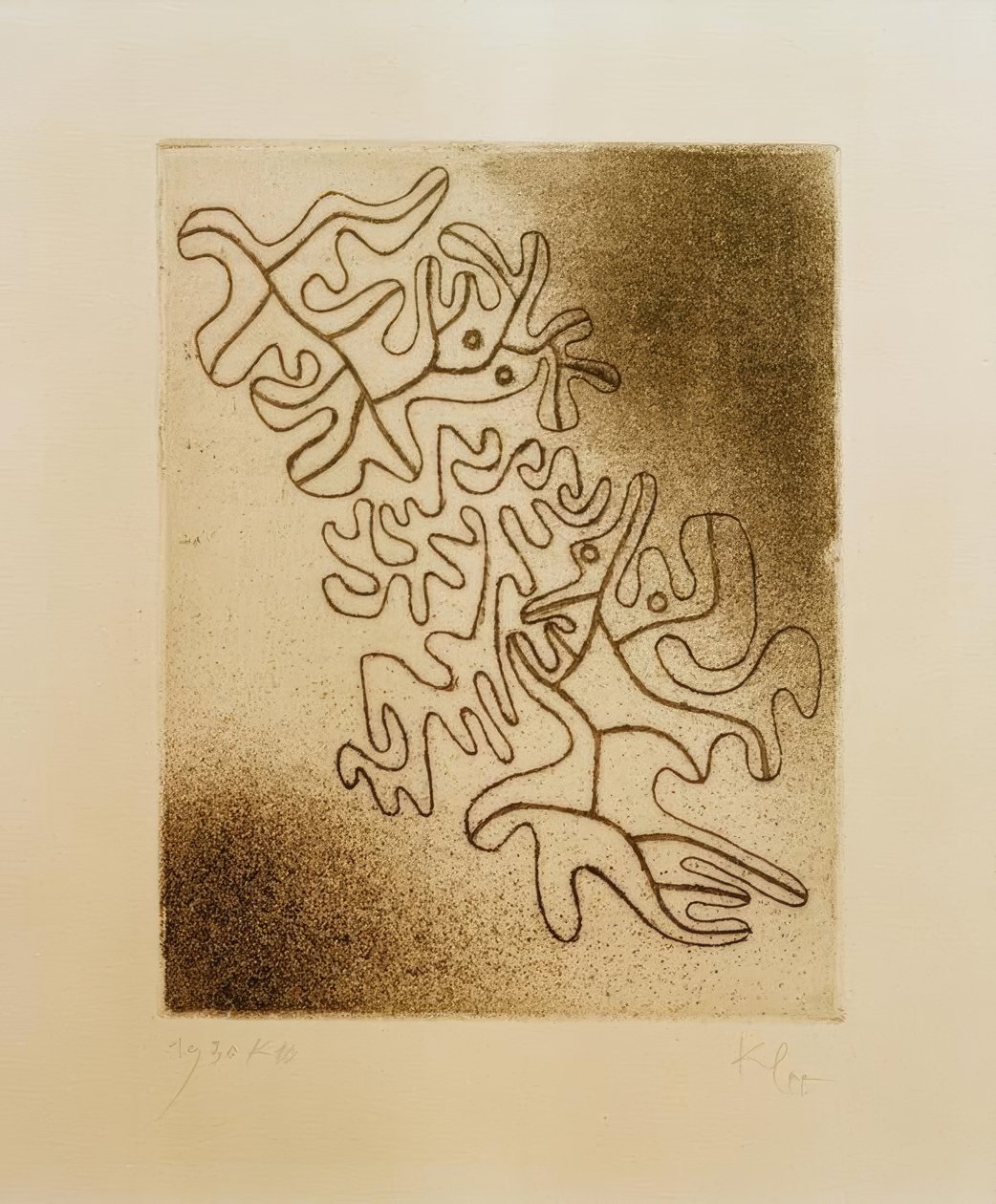 Zonder titel door Paul Klee
