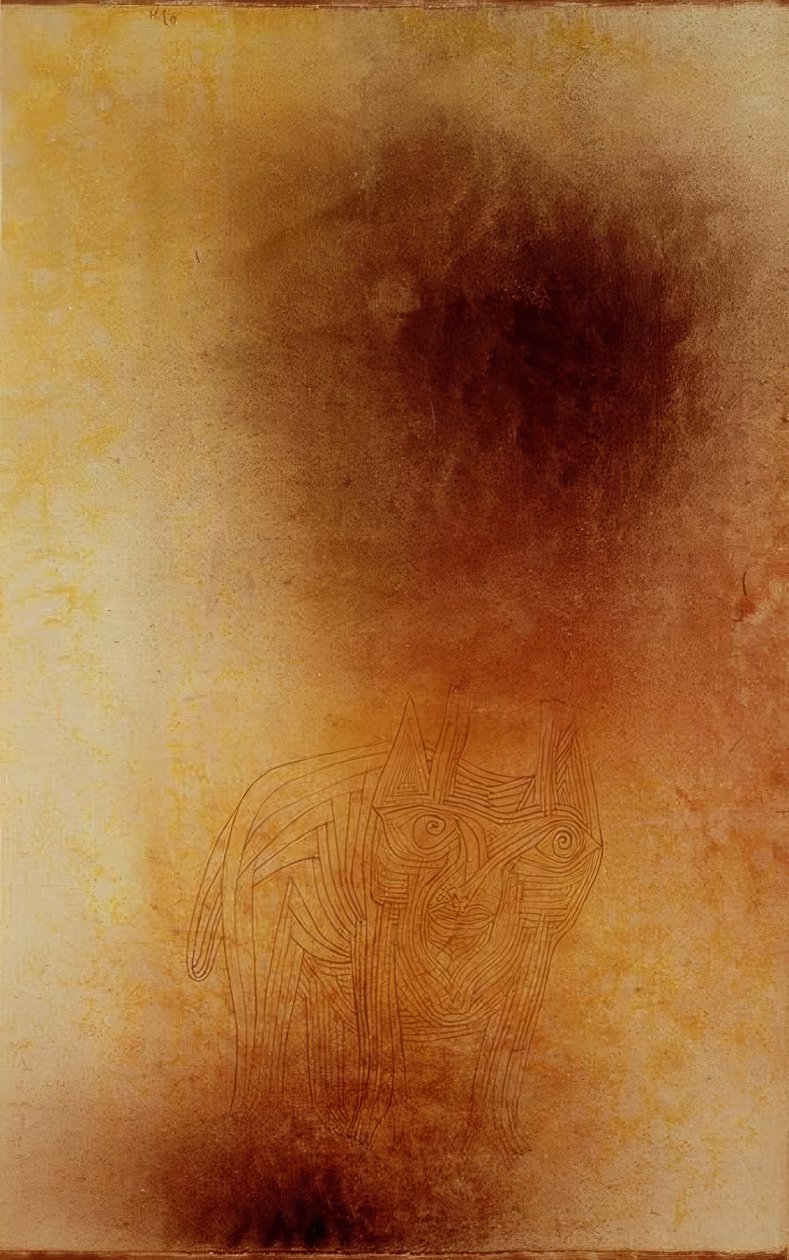 Veracht dier door Paul Klee