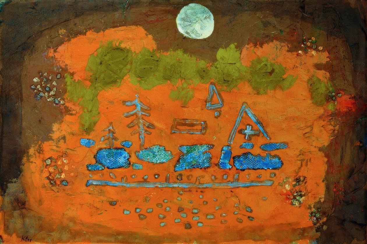 Vollemaanoffer door Paul Klee