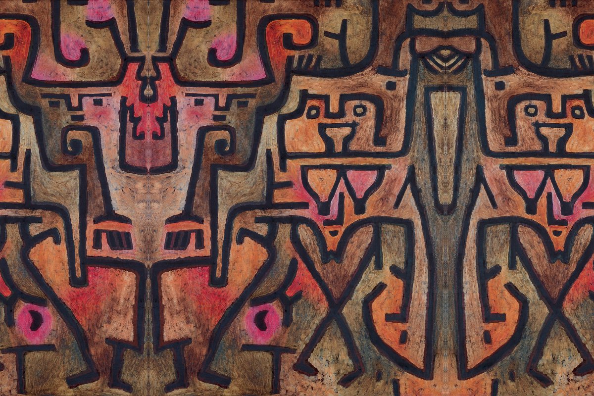 Bosheksen door Paul Klee