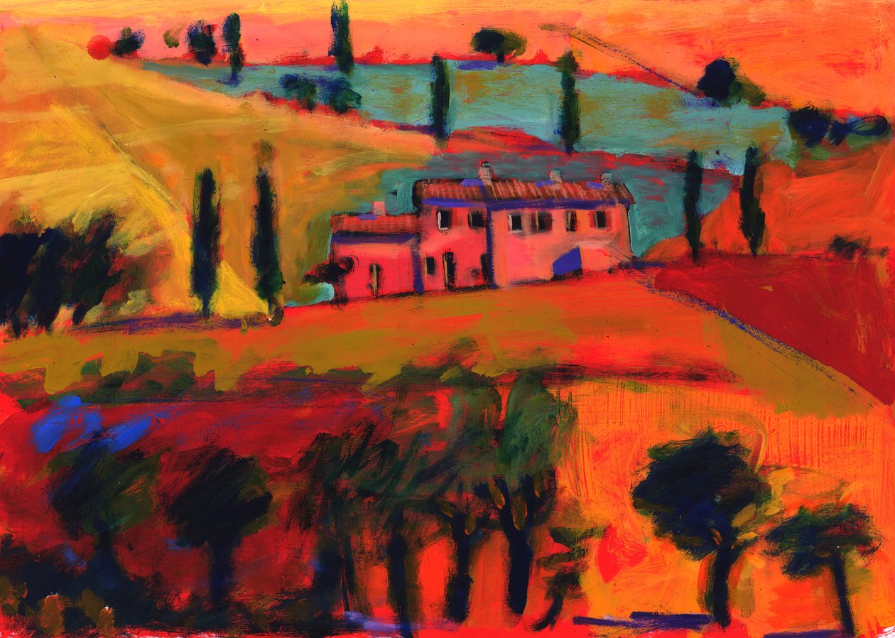 Toscane, 2008 door Paul Powis