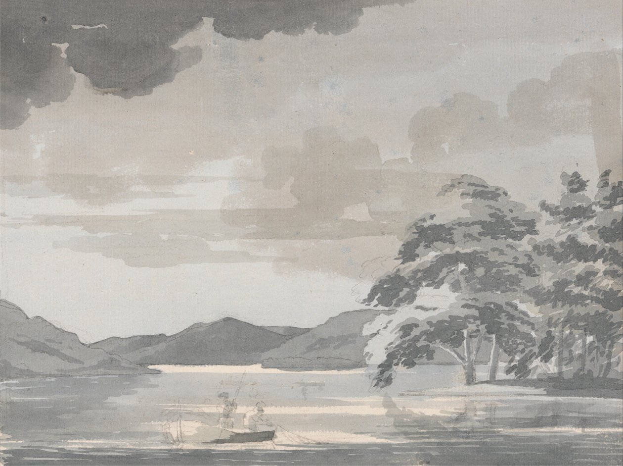 Meerlandschap door Paul Sandby