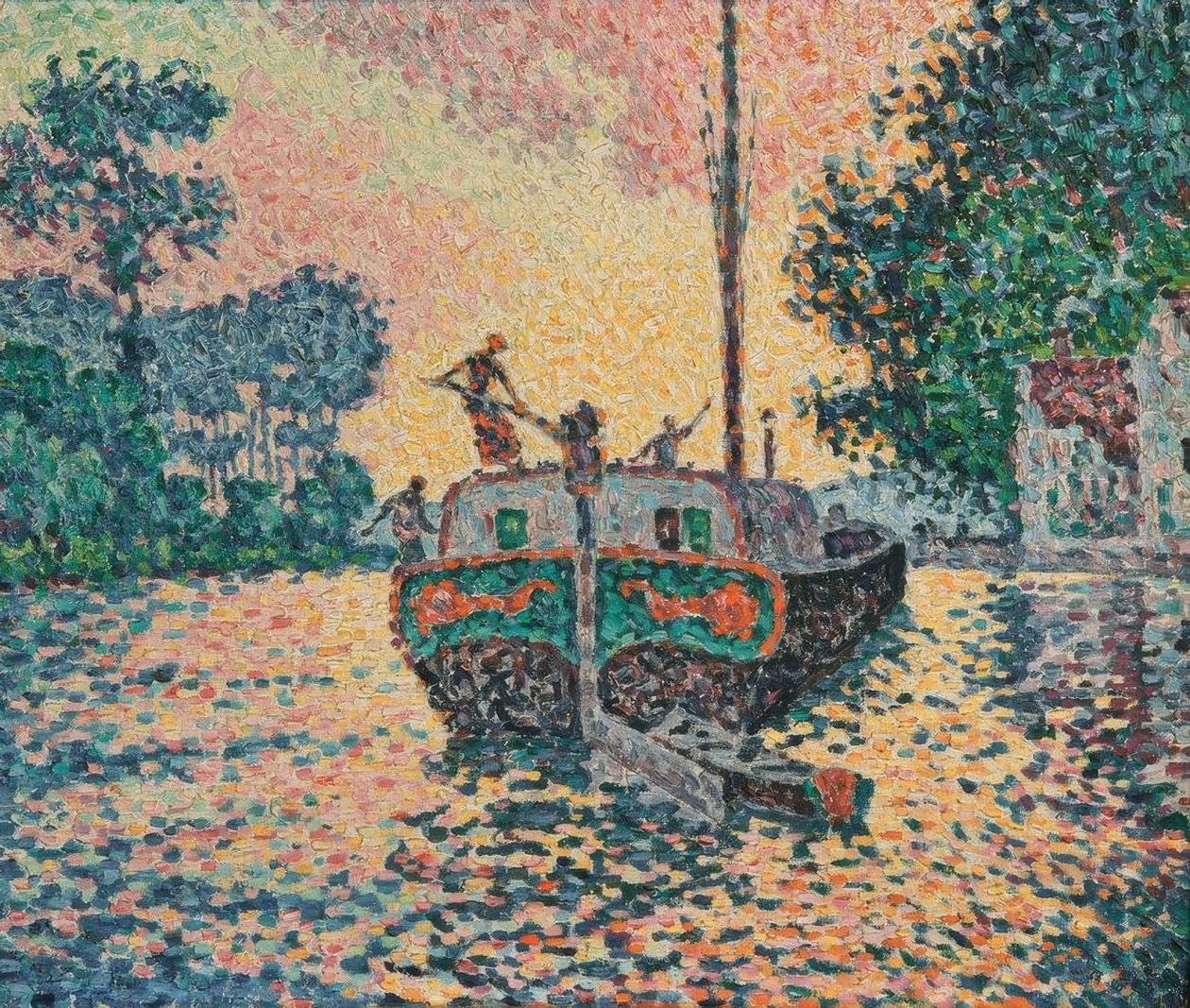 De Aak, Samois door Paul Signac