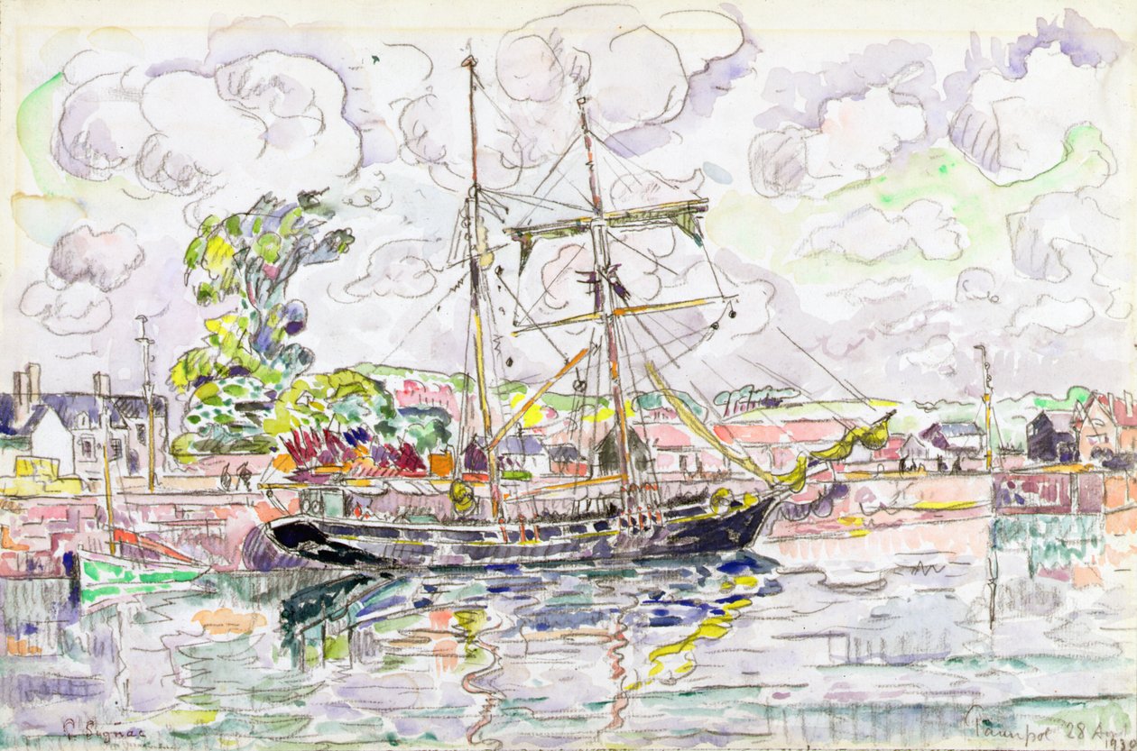 Paimpol, 1930 door Paul Signac
