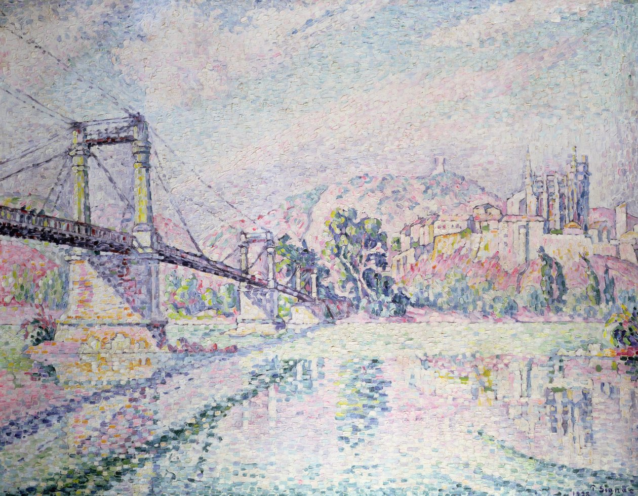 De Brug, 1928 door Paul Signac