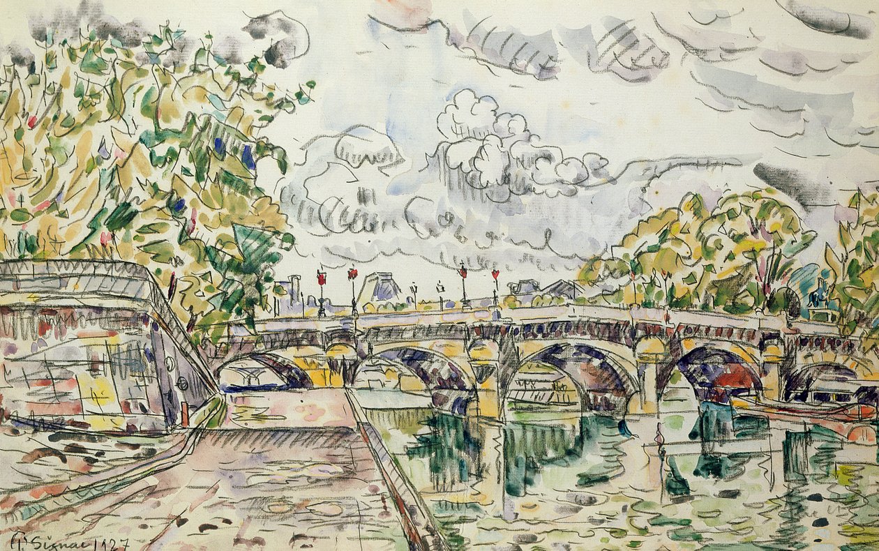 Onbekend schilderij door Paul Signac