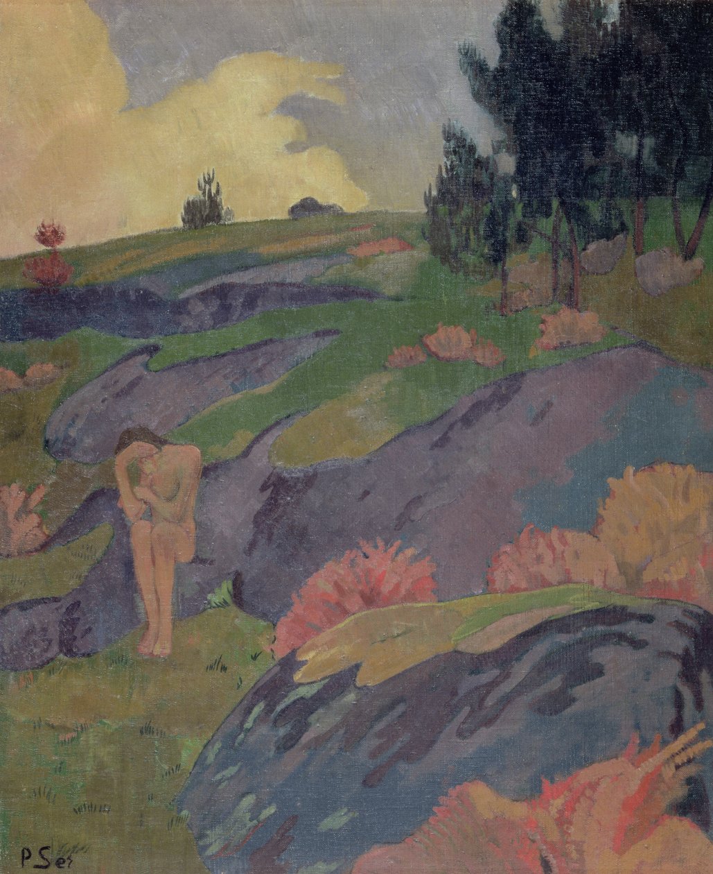 Melancholie, of Bretonse Eva door Paul Sérusier