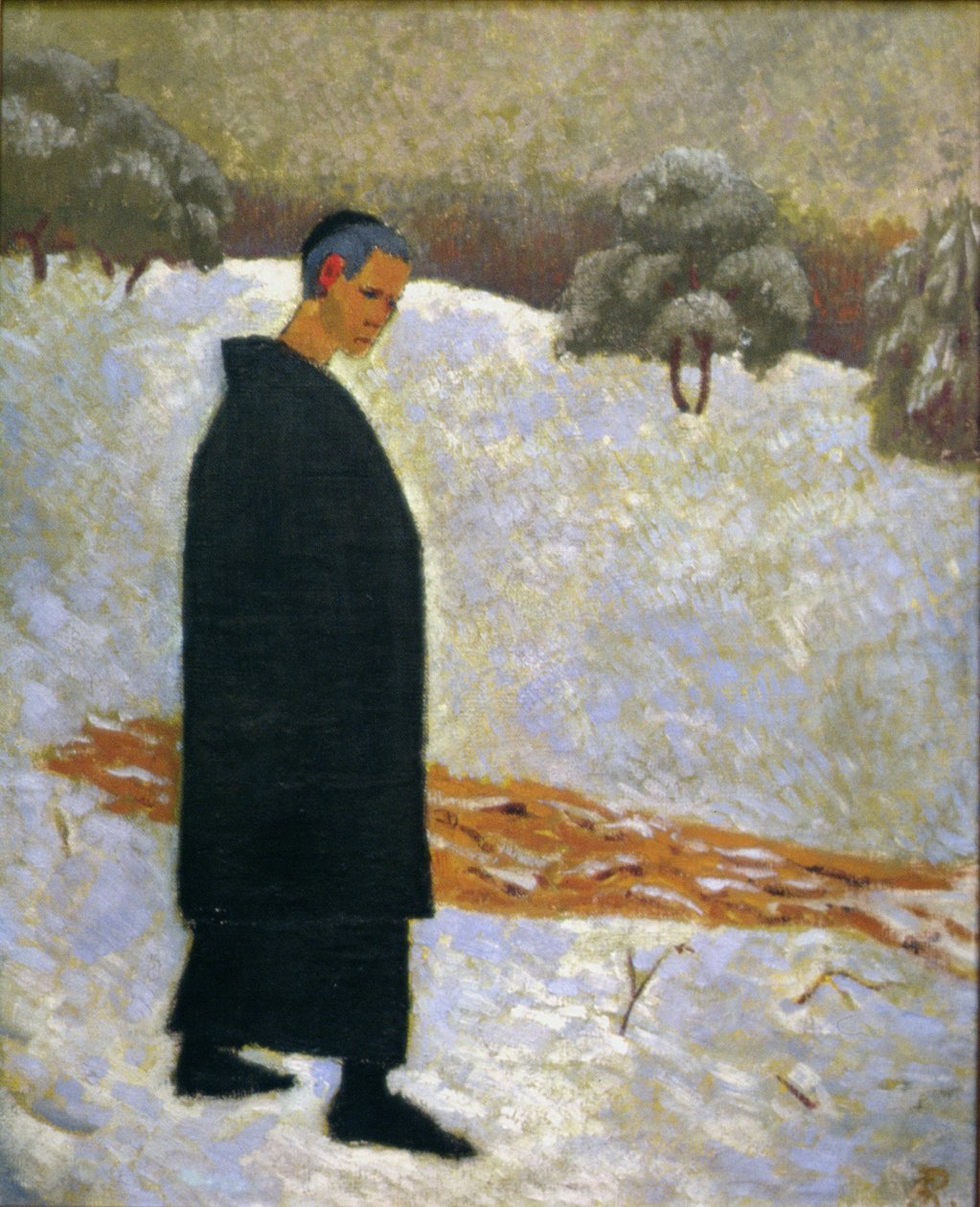 Portret van Jan Verkade (1868-1946) in Beuron door Paul Sérusier