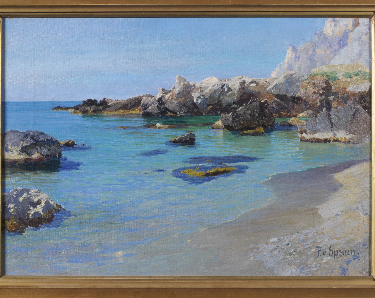 Capri door Paul von Spaun