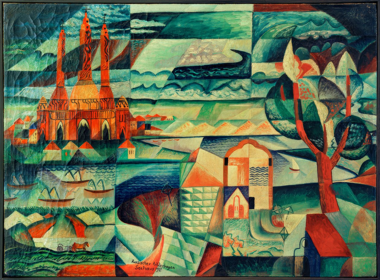 Russische prenten door Paul Adolf Seehaus
