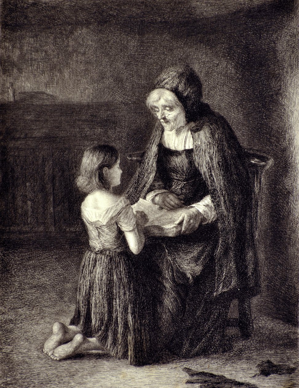 Gebed door Paul Adolphe Rajon