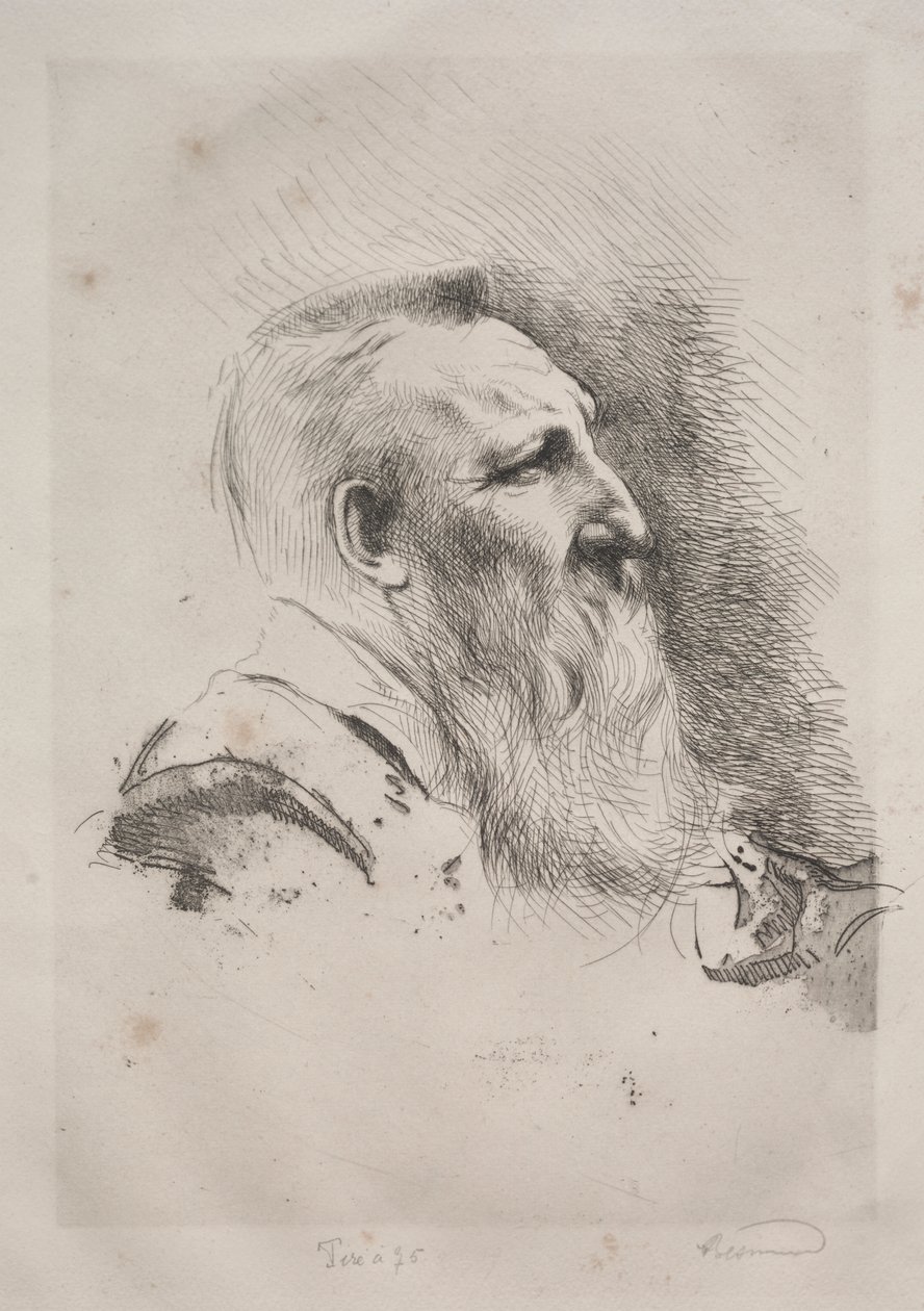 Auguste Rodin door Paul Albert Besnard