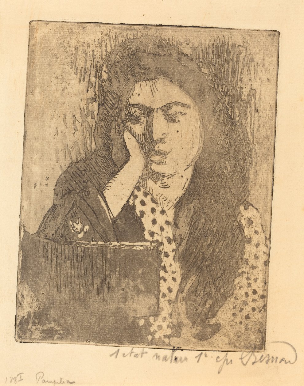 Pompilia door Paul Albert Besnard