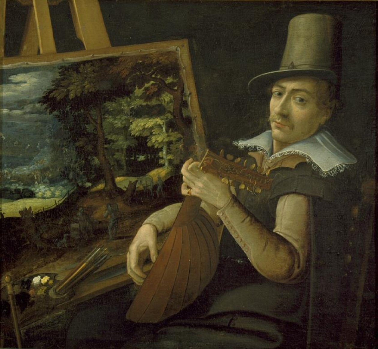 Zelfportret door Paul Bril