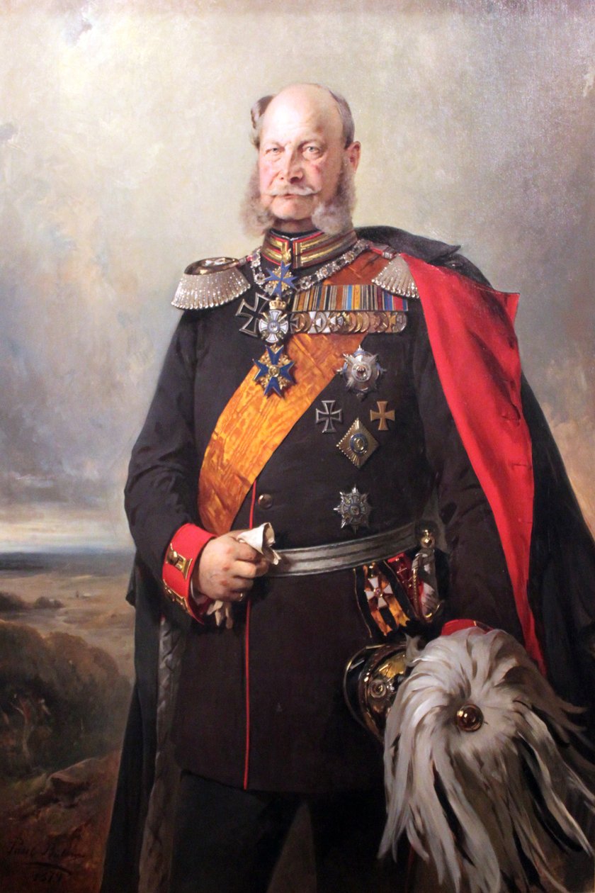 Duits: Wilhelm I. Keizer van het Duitse Rijk door Paul Bulow