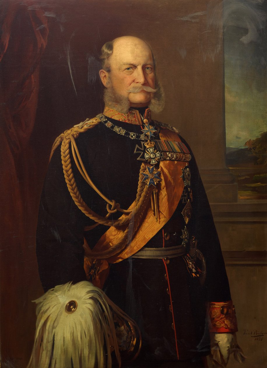 Duits: Wilhelm I. Keizer van het Duitse Rijk door Paul Bulow