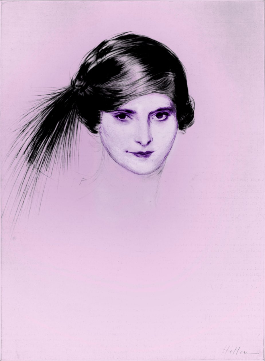 Helena Rubinstein door Paul Cesar Helleu