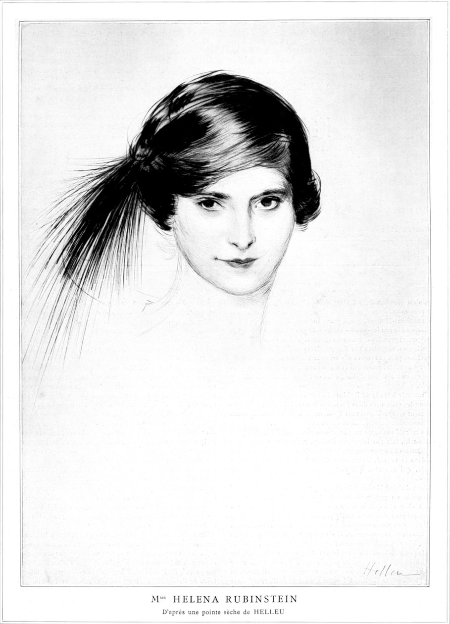 Helena Rubinstein door Paul Cesar Helleu