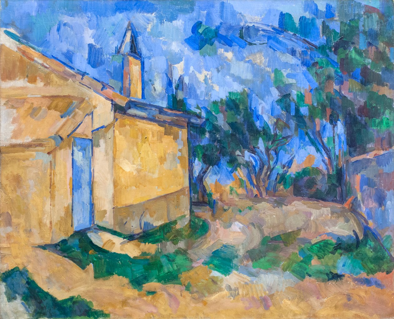 De Cabanon de Jourdan door Paul Cézanne