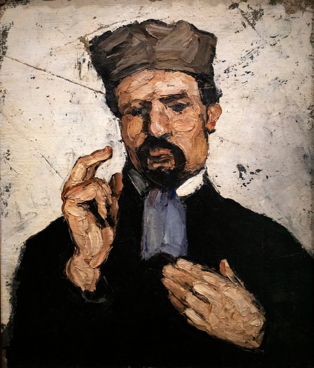 Oom Dominique als advocaat door Paul Cézanne