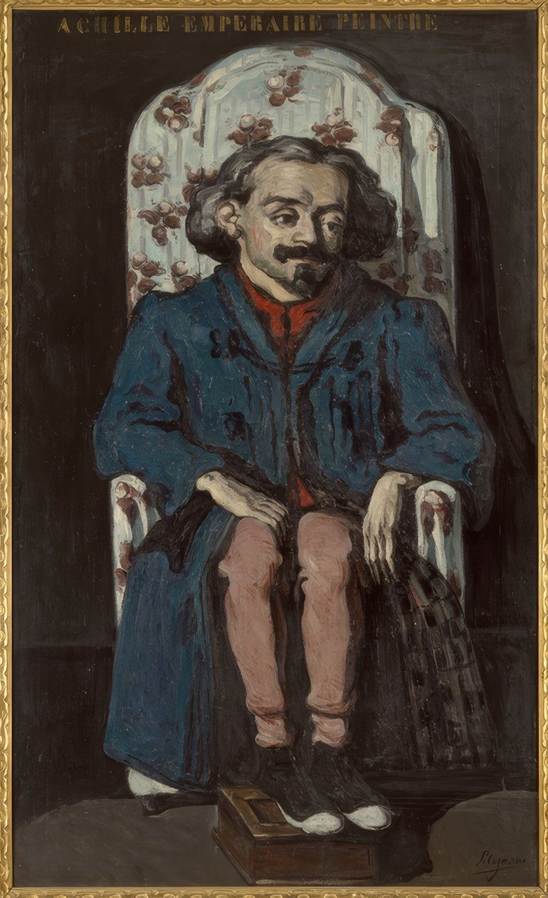 Achille Emperaire door Paul Cézanne