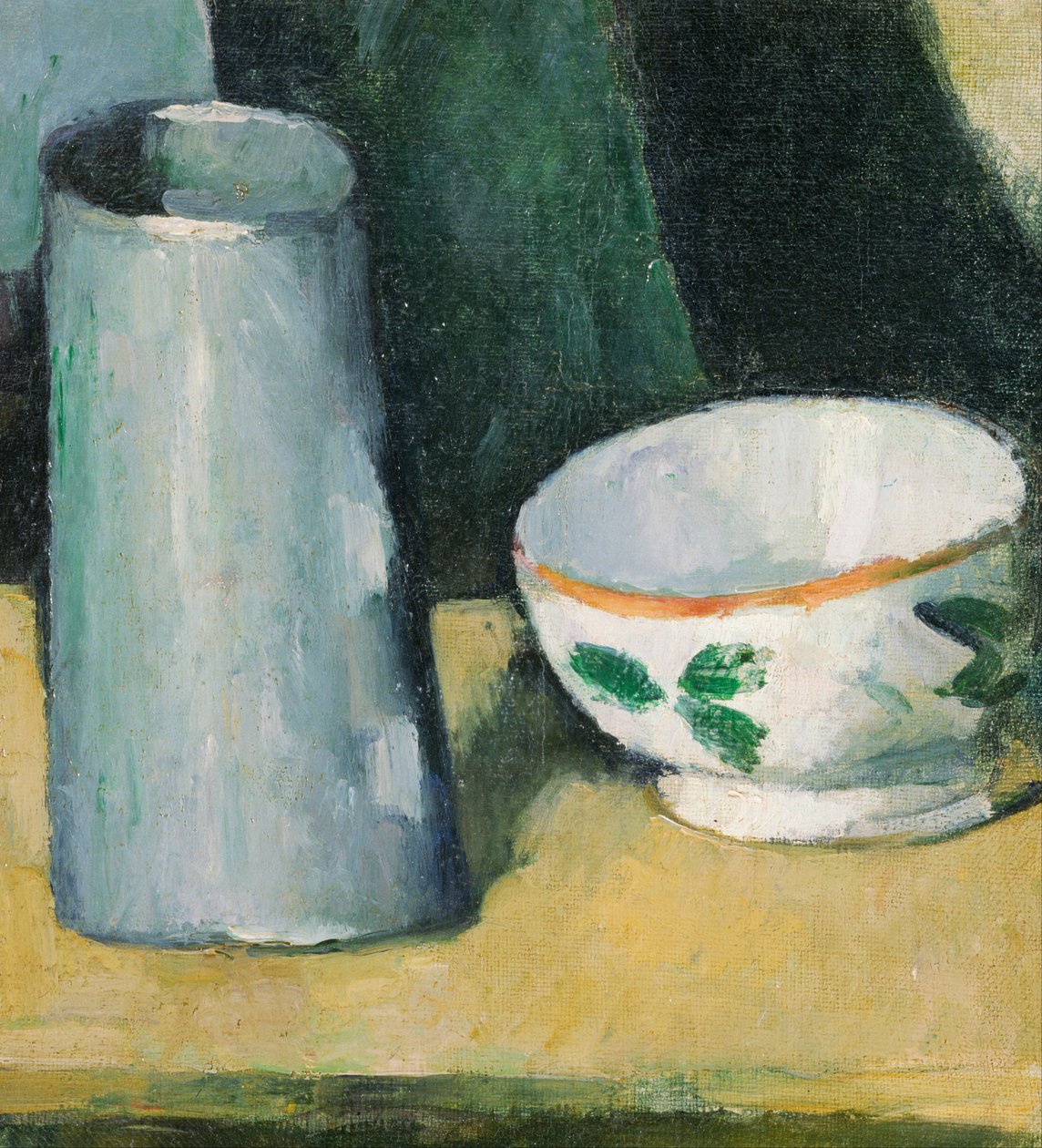 Kom en Melkkannetje door Paul Cézanne