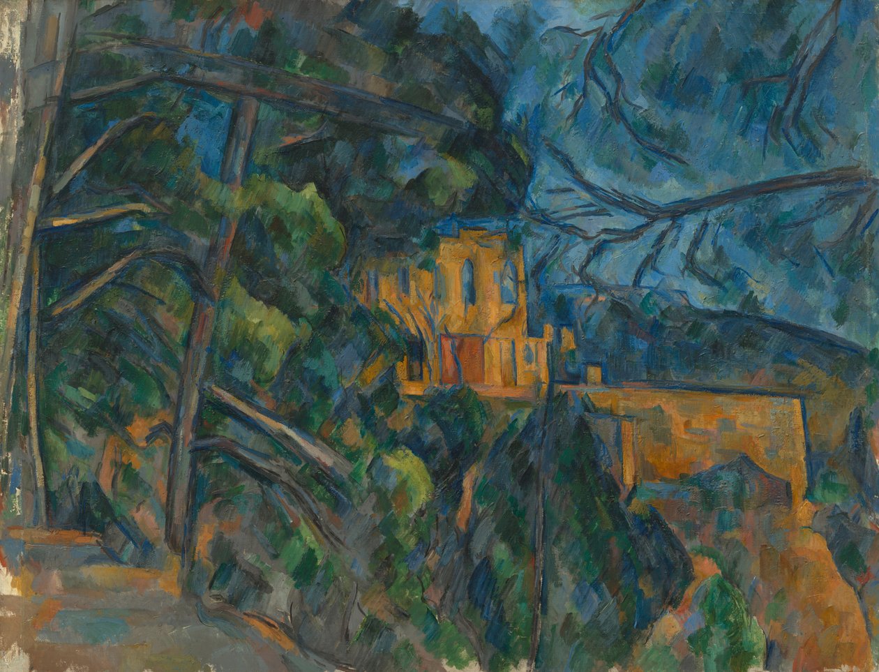 Château Noir door Paul Cézanne