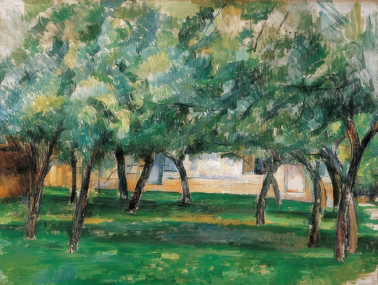 Boerderij in Normandië door Paul Cézanne