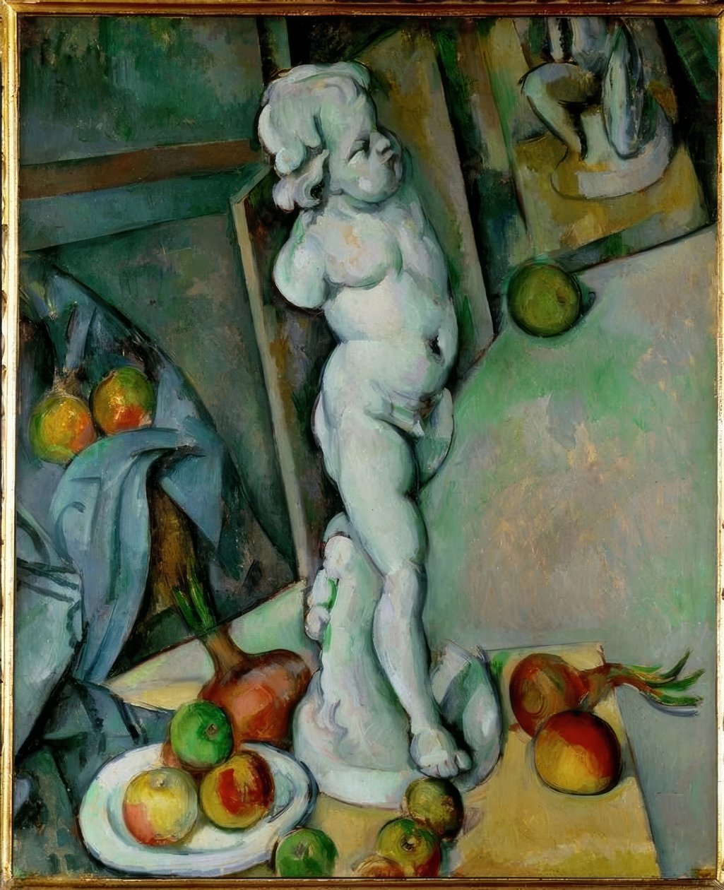 De Liefde in gips door Paul Cézanne