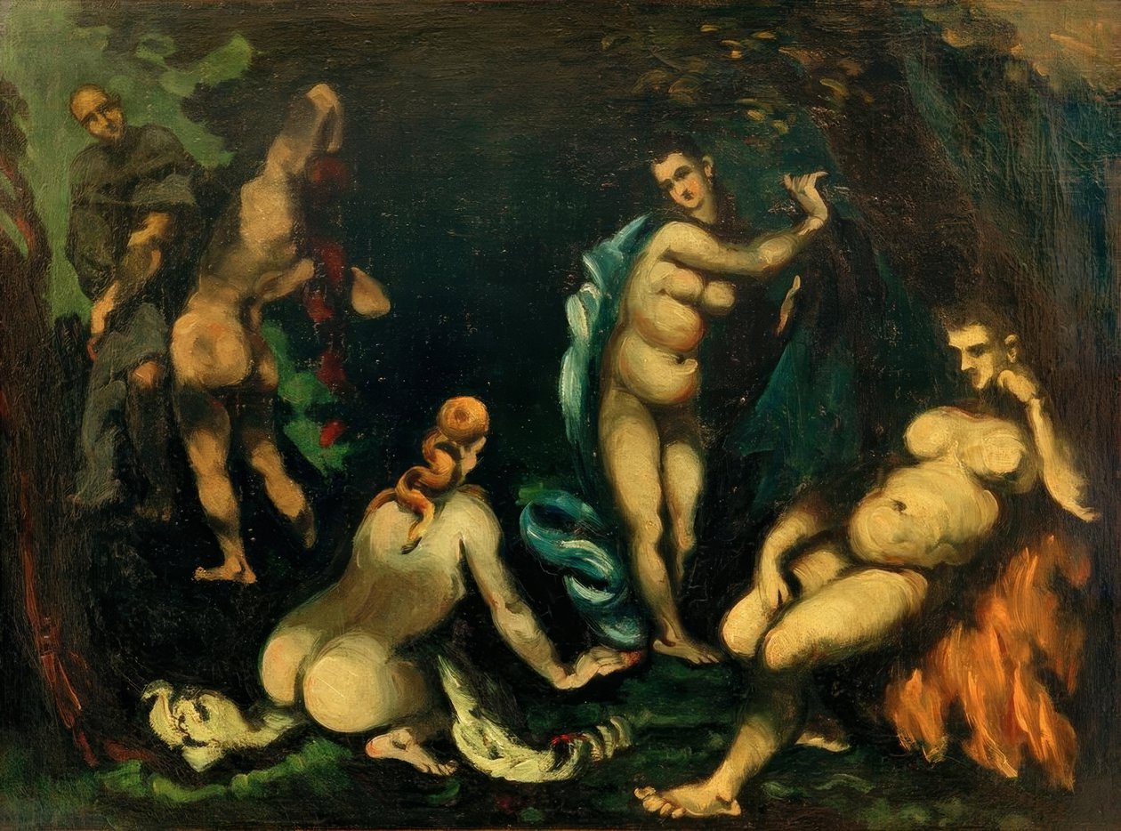De verzoeking van Sint-Antonius door Paul Cézanne