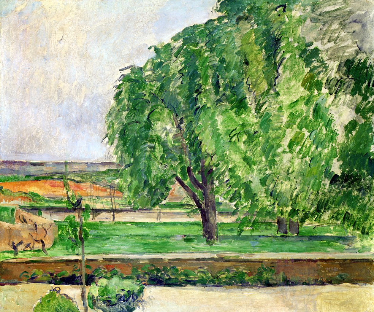Le Jas de Bouffan door Paul Cézanne