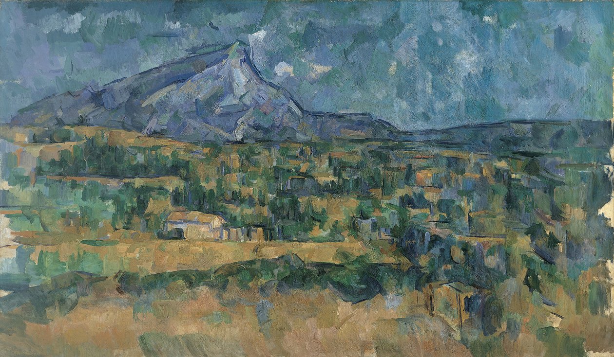 Mont Sainte-Victoire, ca. 1902-6 door Paul Cézanne
