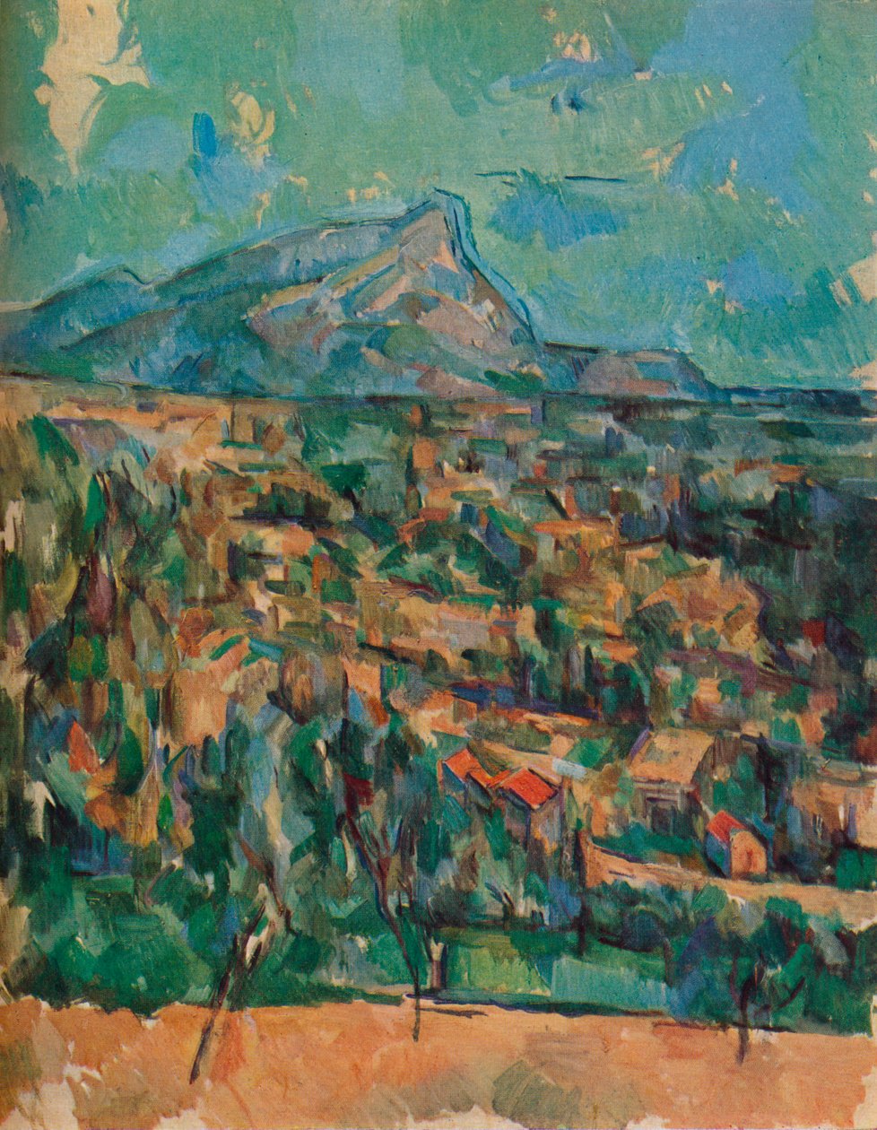 Mont Ste. Victoire, ca. 1880s, 1946 door Paul Cézanne