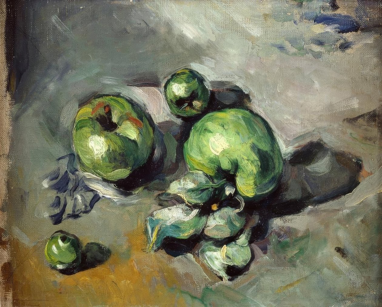 Groene appels door Paul Cézanne