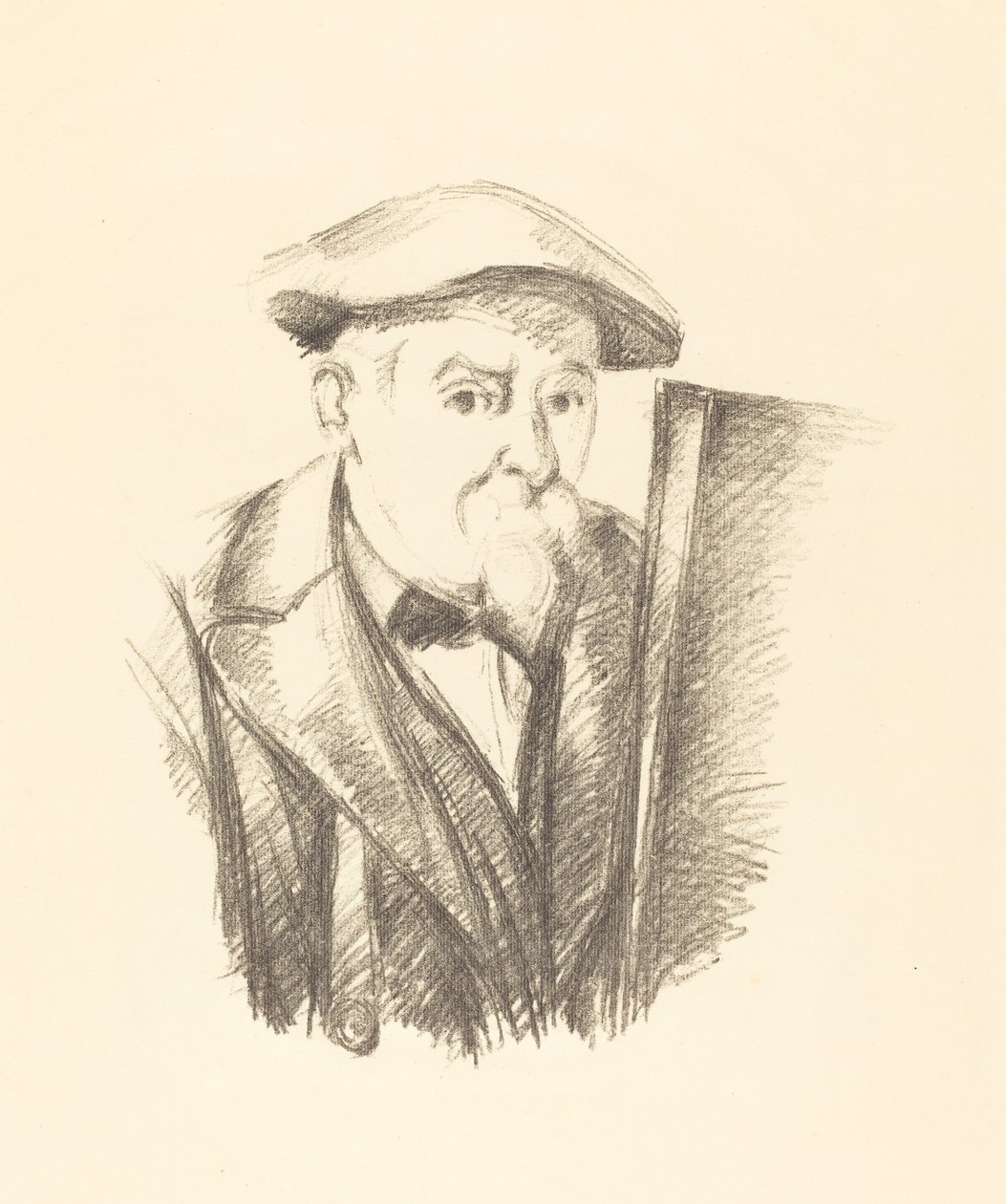 Zelfportret door Paul Cézanne