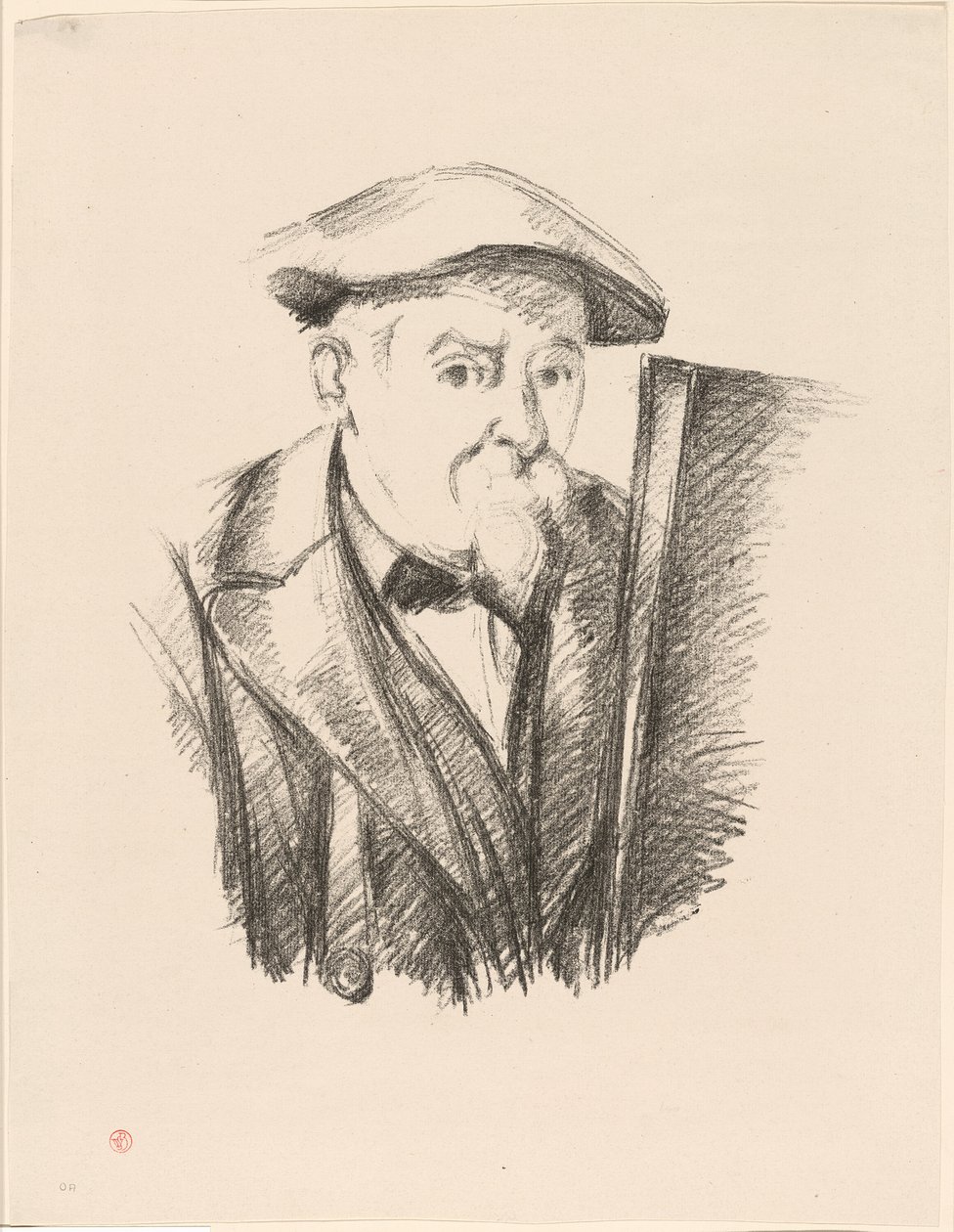 Zelfportret door Paul Cézanne