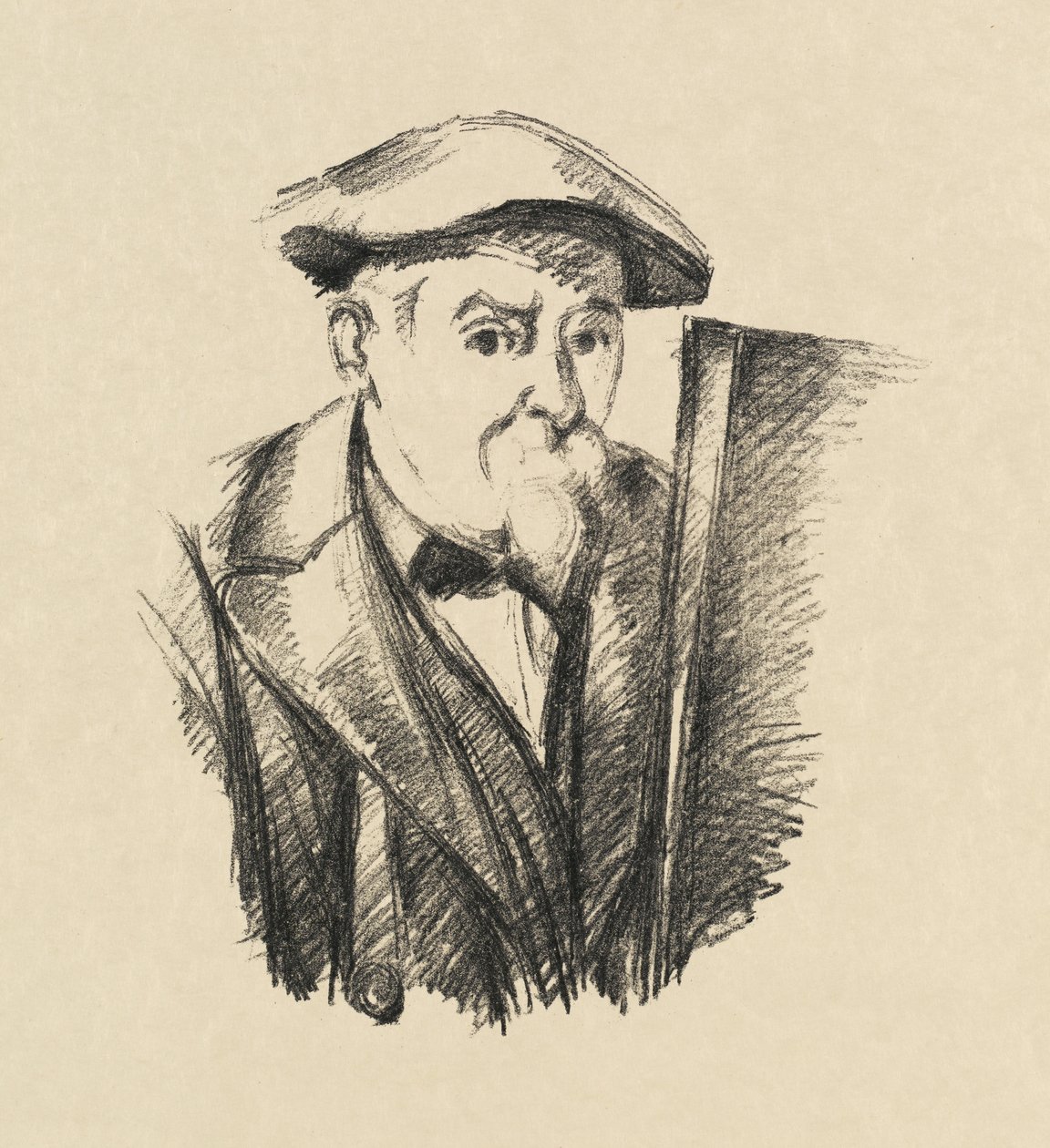 Zelfportret, 1899 door Paul Cézanne