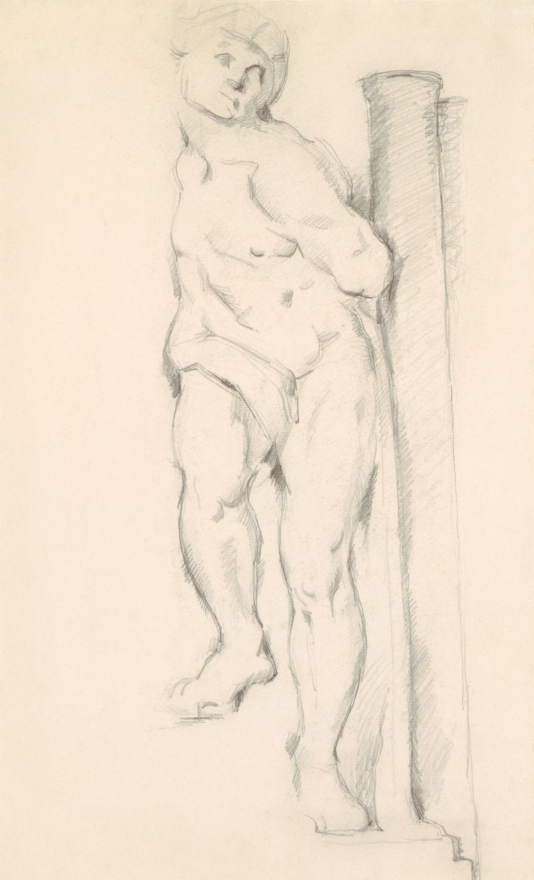 Slaaf door Paul Cézanne