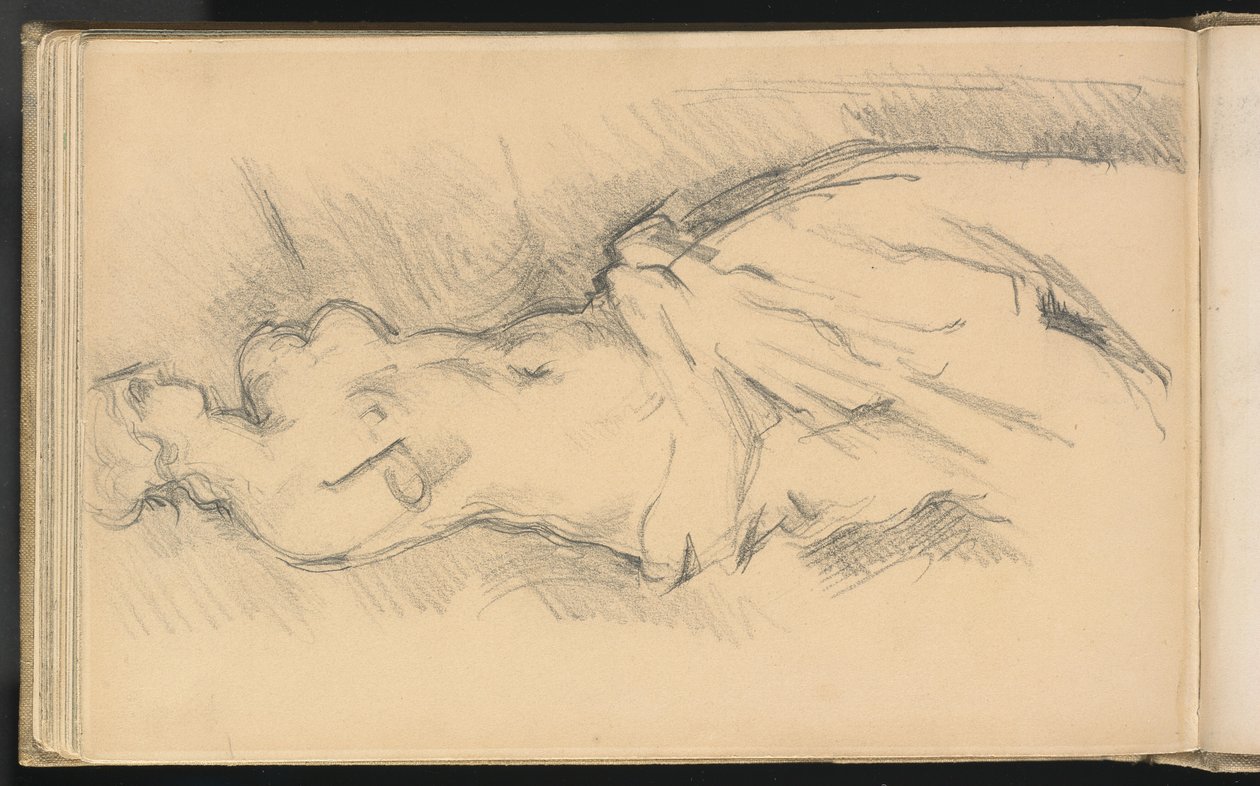 Studie van "Venus de Milo" door Paul Cézanne